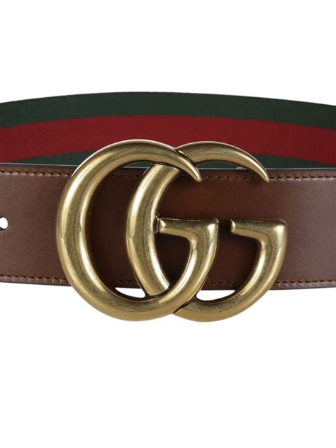 buy leather gucci green red band|gucci buckle belt.